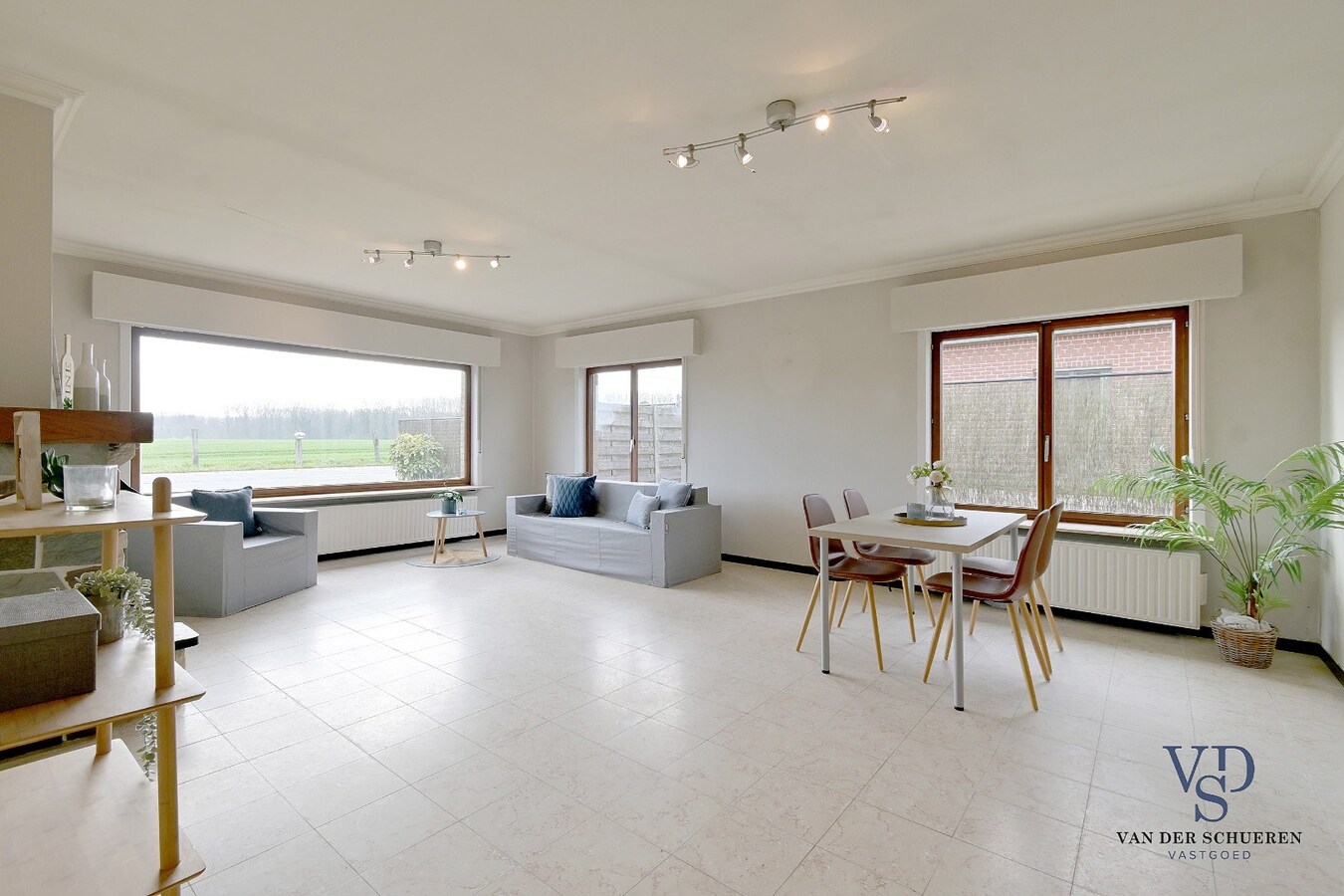 Praktische bungalow. 