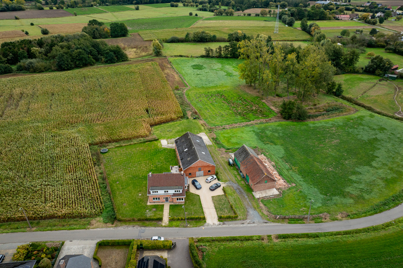 Landelijk gelegen eigendom met uitzonderlijk ruime bijgebouwen op een perceel van ca. 2,02 ha in Puurs-Sint-Amands BEZOEKDAG OP 14 NOVEMBER VAN 10U TOT 14U OP AFSPRAAK 