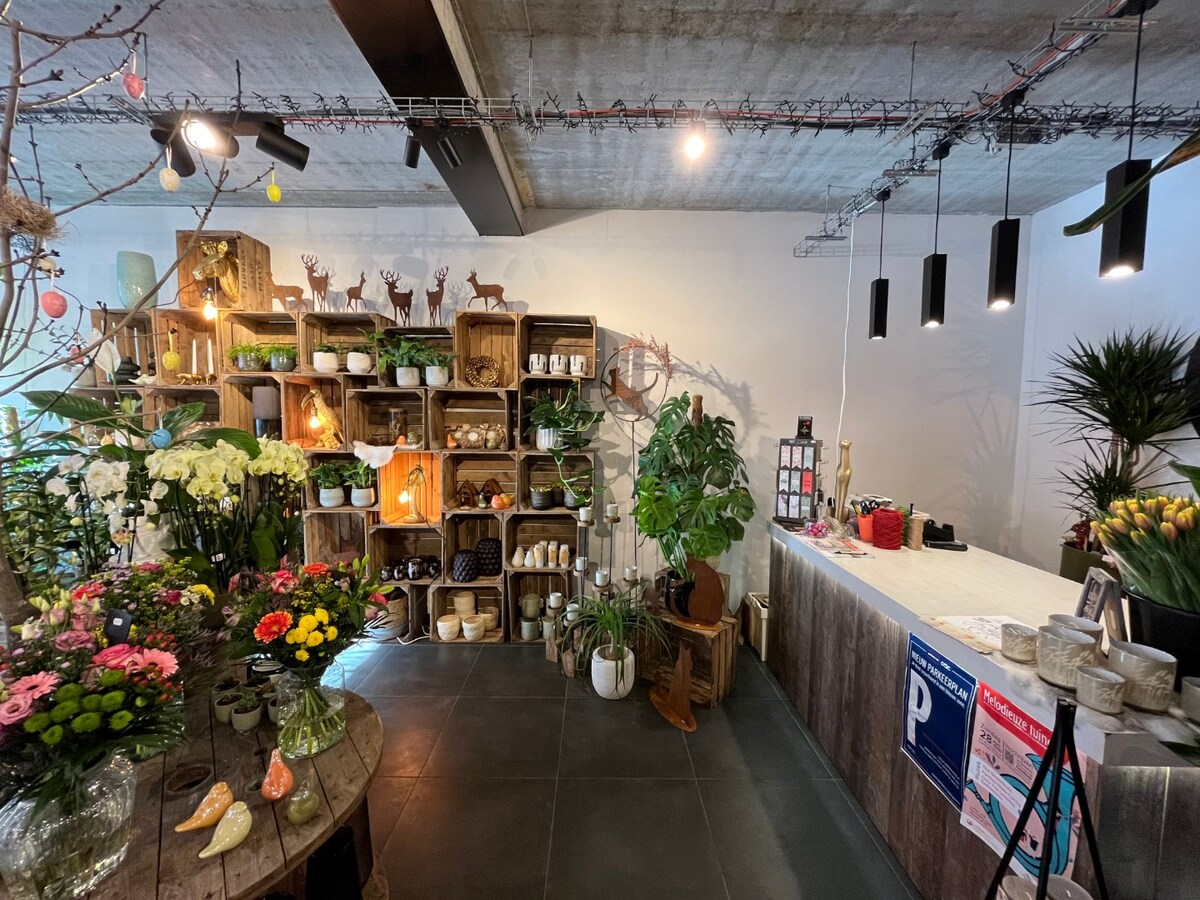 Gelijkvloers handelspand (winkel of kantoor). 