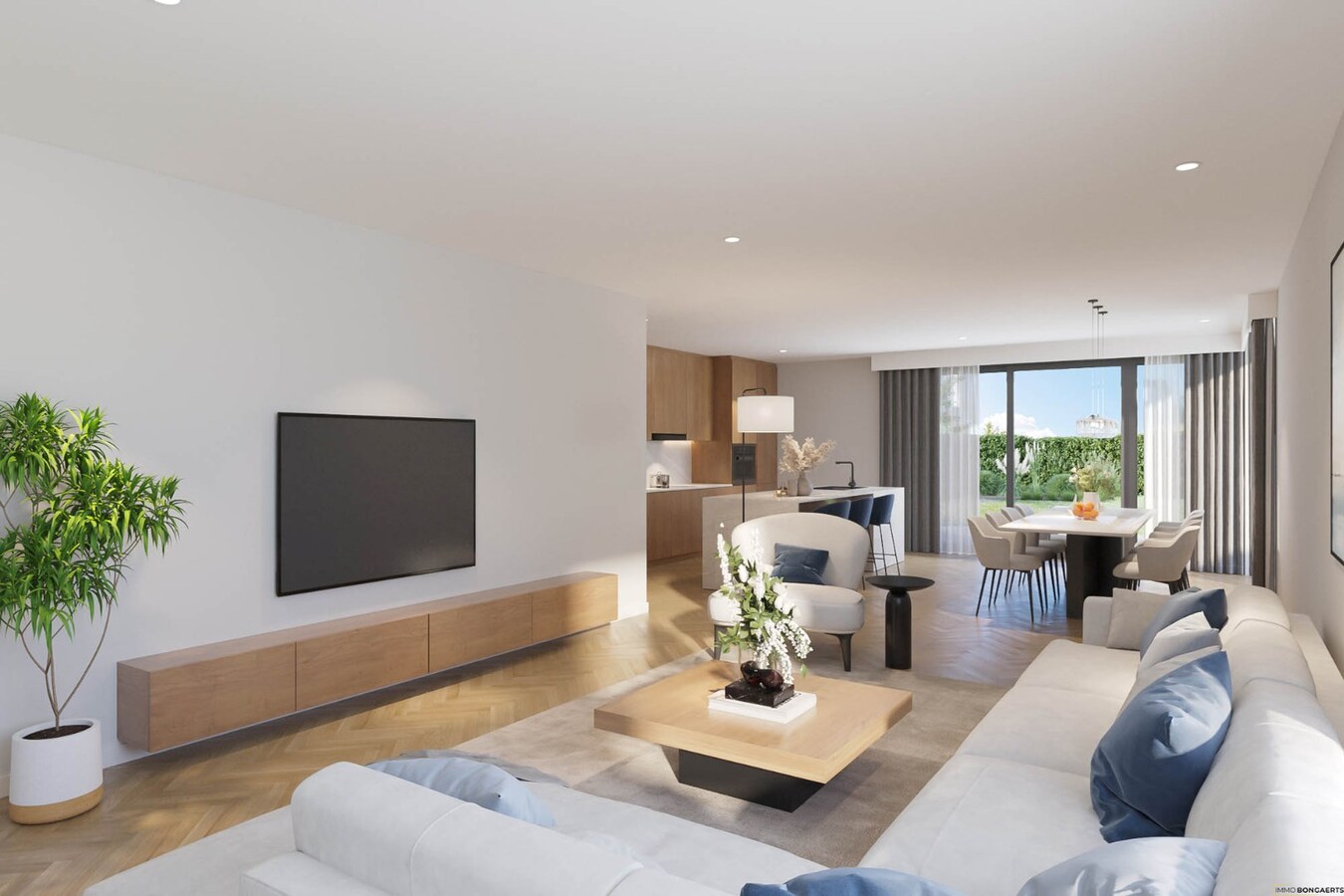 Nieuwbouwwoning met 3 slaapkamers, VOLLEDIG AFGEWERKT! 