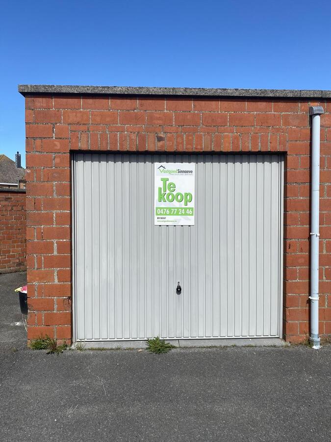 Verkocht garage - Bredene
