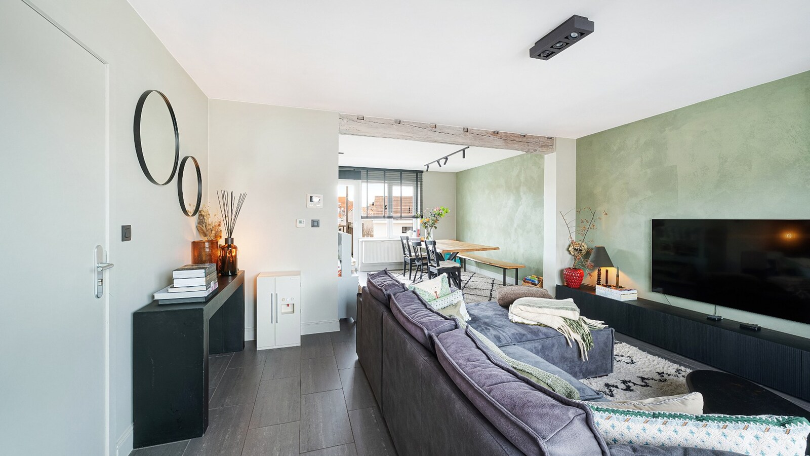 Smaakvol duplexappartement dichtbij het strand 