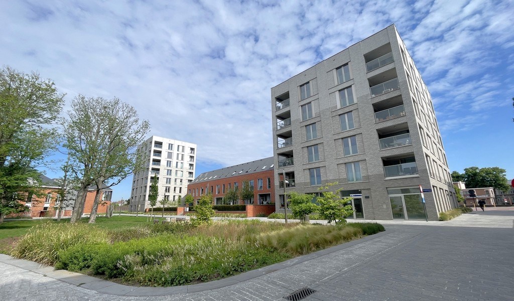 Nieuwbouw casco handelsruimte te koop in Tinelpark te Mechelen