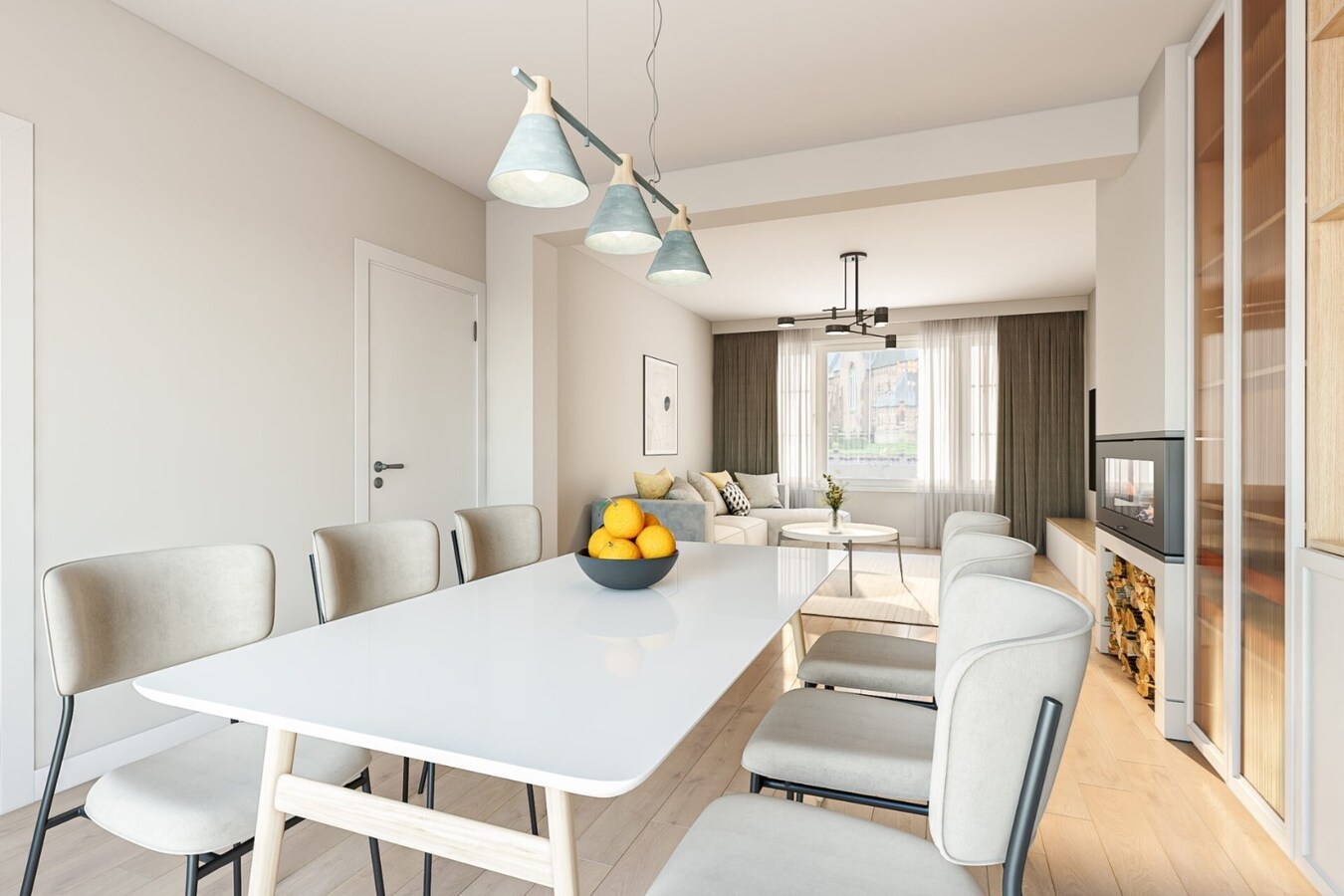 Centraal gelegen gezinswoning met dubbele garage te Zeebrugge 