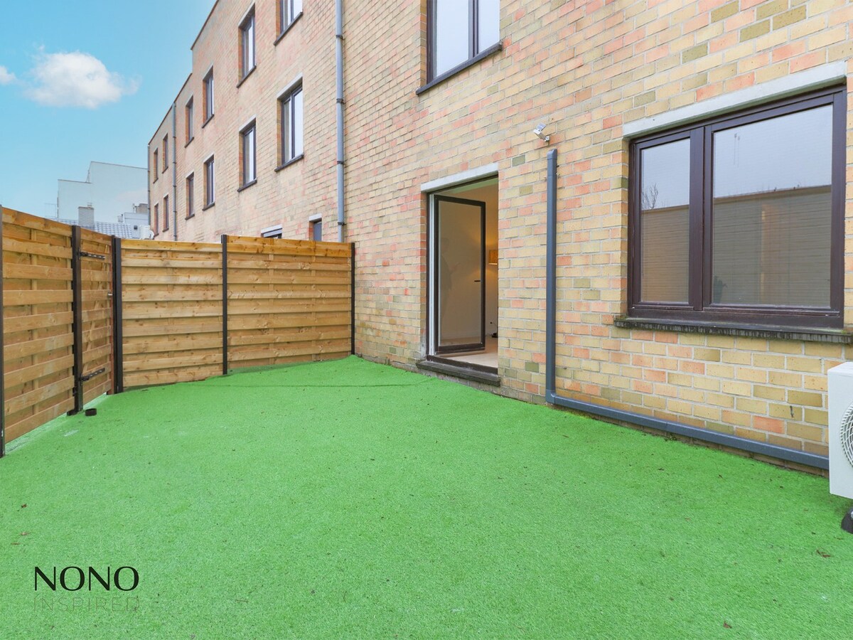 KORTRIJK WEIDE : Fantastisch 2-slaapkamer appartement met tuin nabij de Leie te Kortrijk ! EPC B ! NONO INSPIRED 