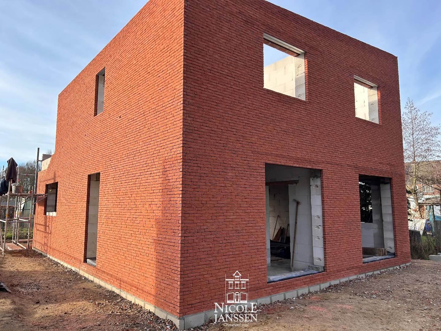 Nieuwbouw BEN-woning van 135m² (casco) 