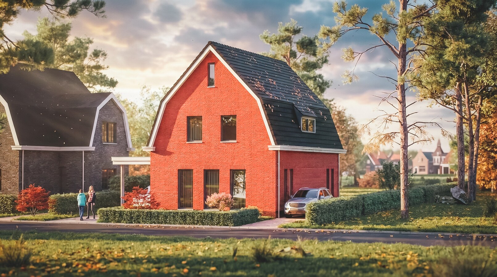 Nieuwbouwwoning gelegen op een perceel van 538 m2. 