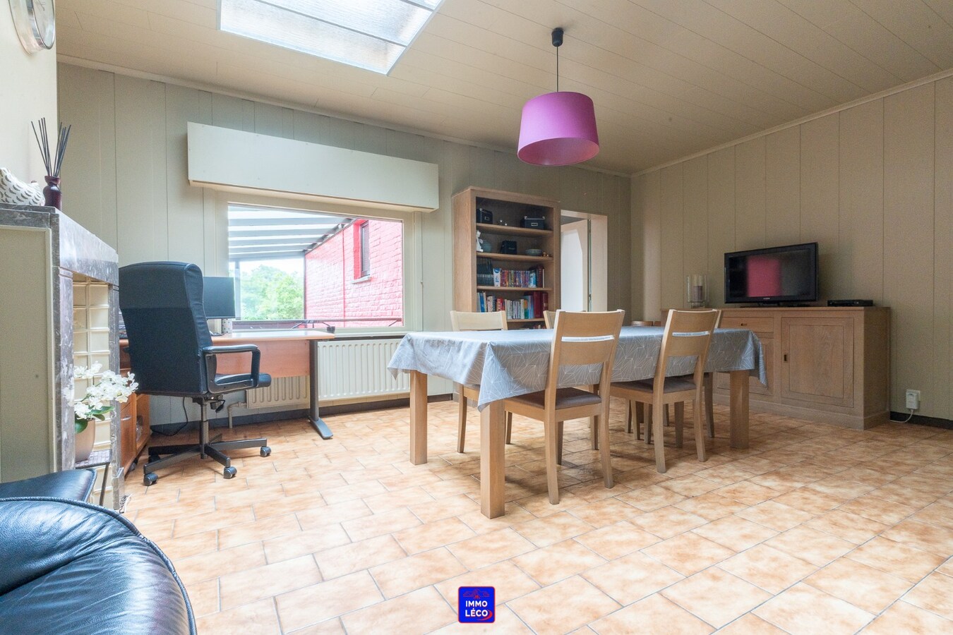 Maison familiale avec jardin de +/- 200m² dans le centre-ville, garage, beaux volumes, COUP DE COEUR ! 