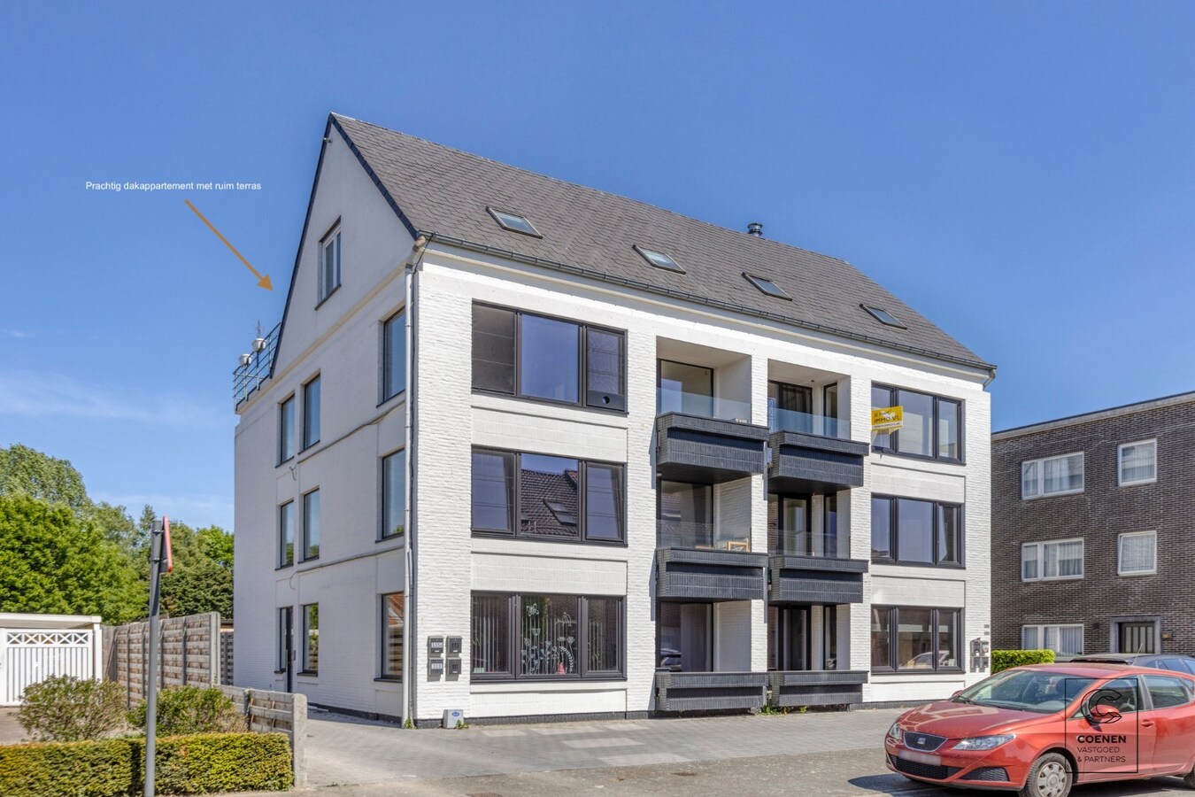 Te koop dak appartement - Geel