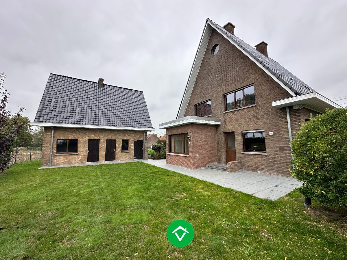 Gezellige gezinswoning met landelijke zichten te huur in Vladslo 