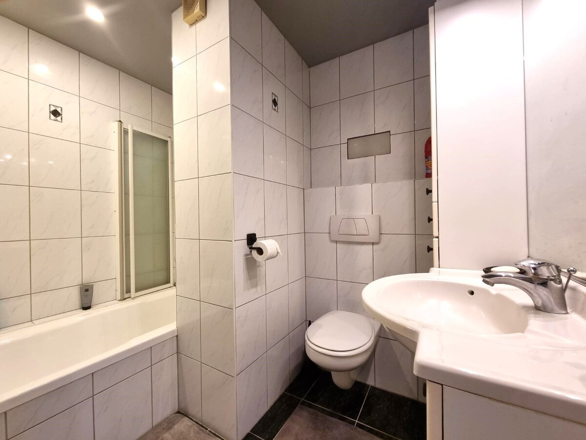 Centraal gelegen appartement met twee slaapkamers te Knokke 