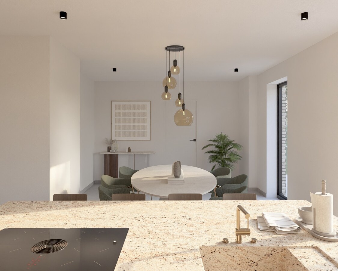 Stijlvolle Bijna Energie Neutrale nieuwbouwwoning op een perceel van 8a41ca gelegen op een zeer rustige locatie! 