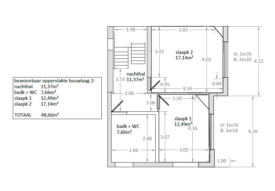LUXE TRIPLEX APPARTEMENT MET TERRAS 