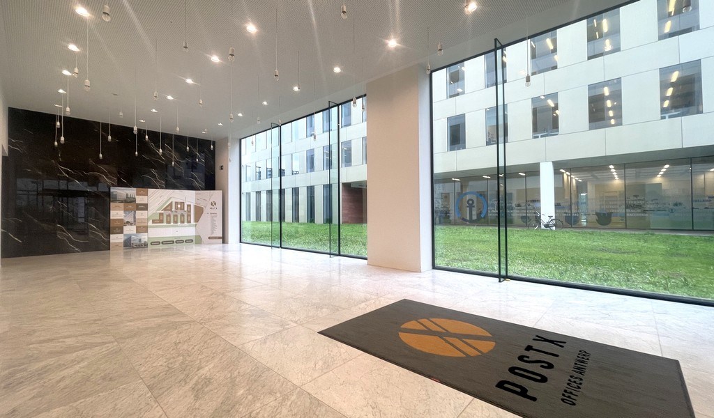 Duurzame kantoren te huur in Post X langs de Ring in Berchem