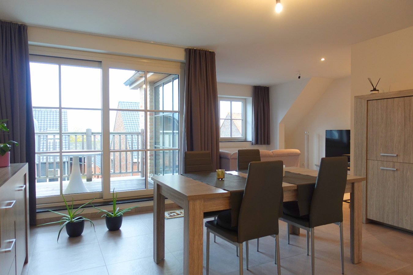 Appartement met garage te Westkerke 