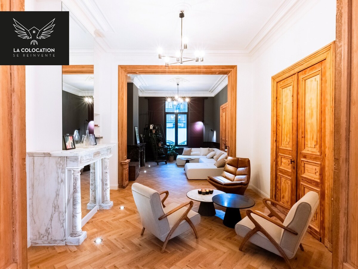 2 chambres en coliving dans une maison de caractère à Tournai ! 