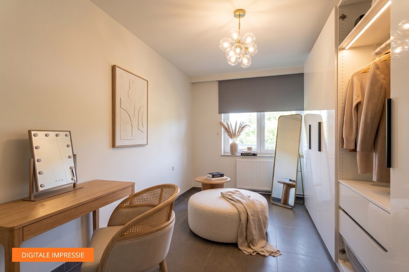 RUIM 2-SLAAPKAMERAPPARTEMENT MET TWEE TERRASSEN EN ENERGIELABEL B 