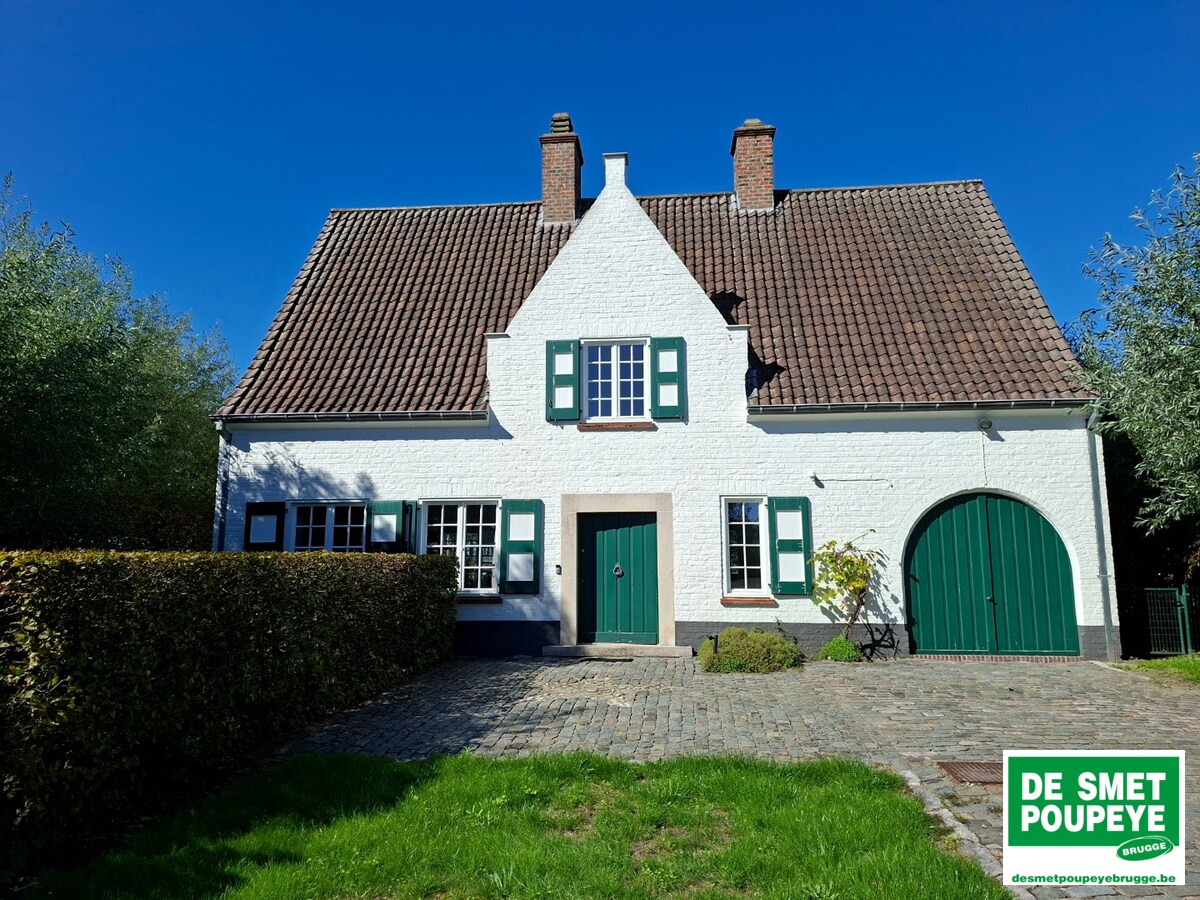 Alleenstaande villa tussen Brugge en Knokke 