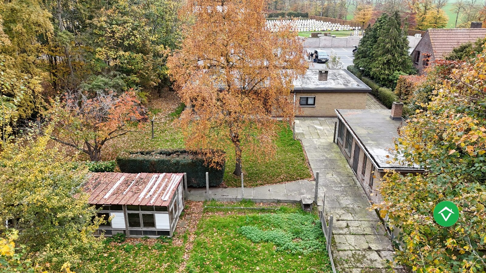 Ruime bungalow op 4140 m² met prachtige zichten en absolute rust in Torhout 