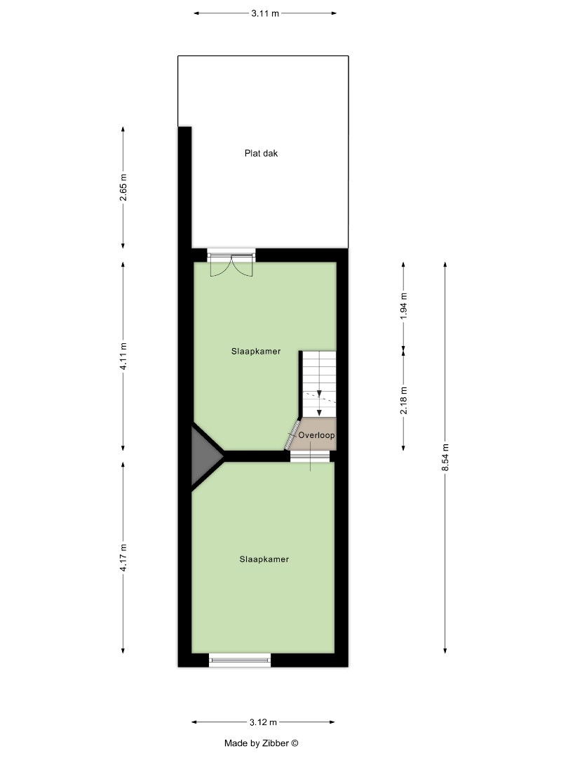 Woning met 3 slaapkamers en bureau in Kessel-Lo! - EPC 512 kWh/m² - bewoonbare opp. 103 m² 