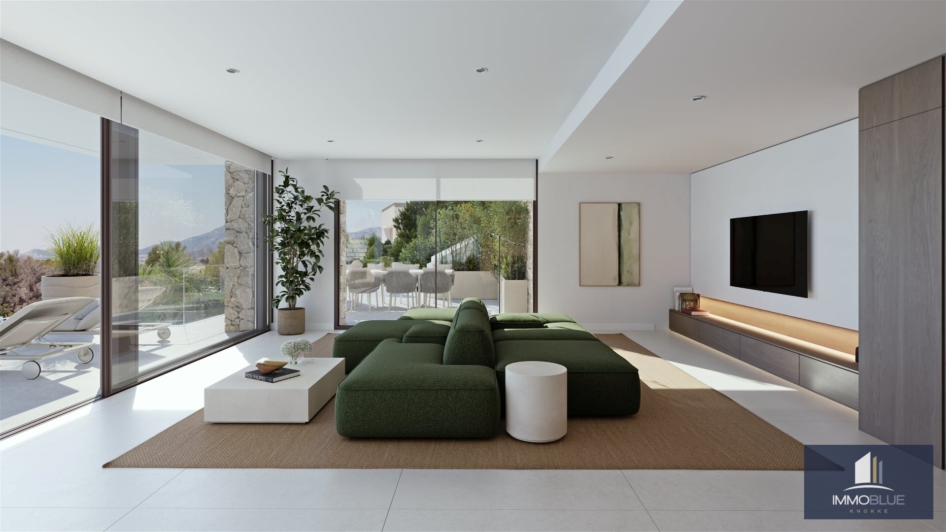 Villa contemporaine avec vue sur la mer à Altea 