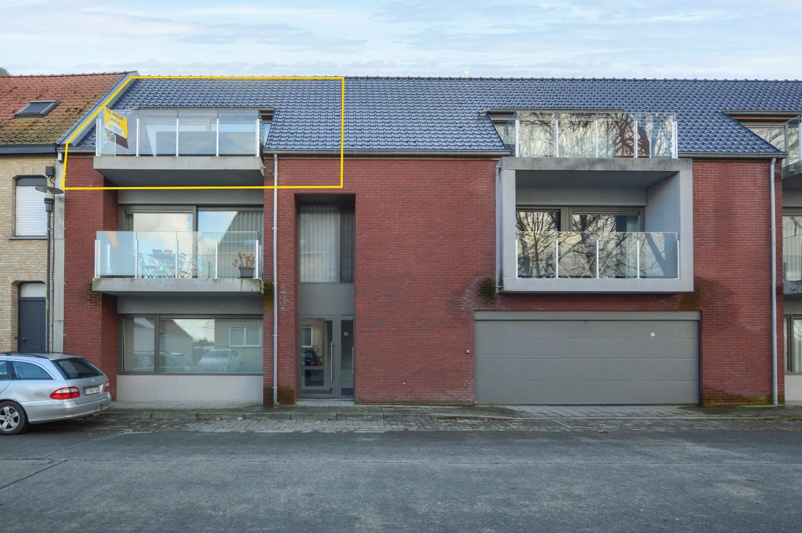 Gezellig tweeslaapkamer appartement te huur in Ettelgem 