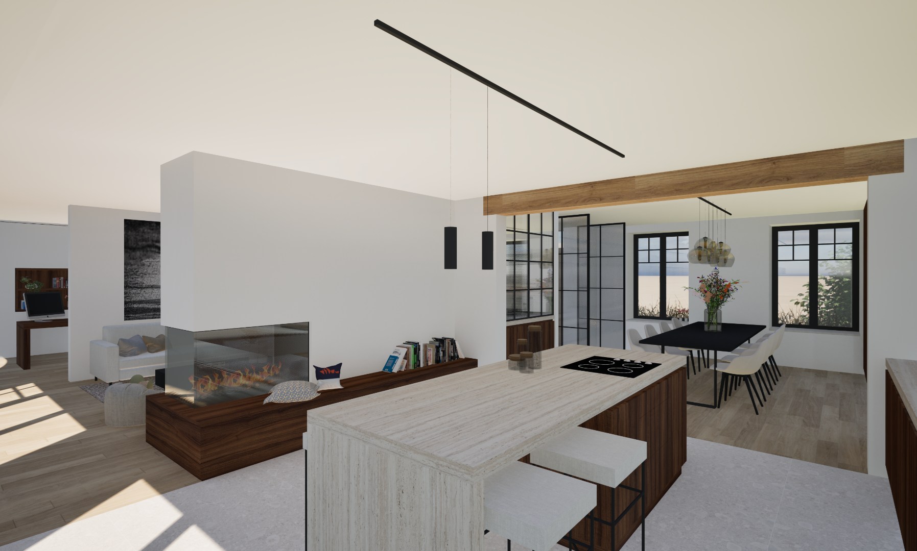 Ruime woning met veel potentieel in een groene omgeving op 39a 