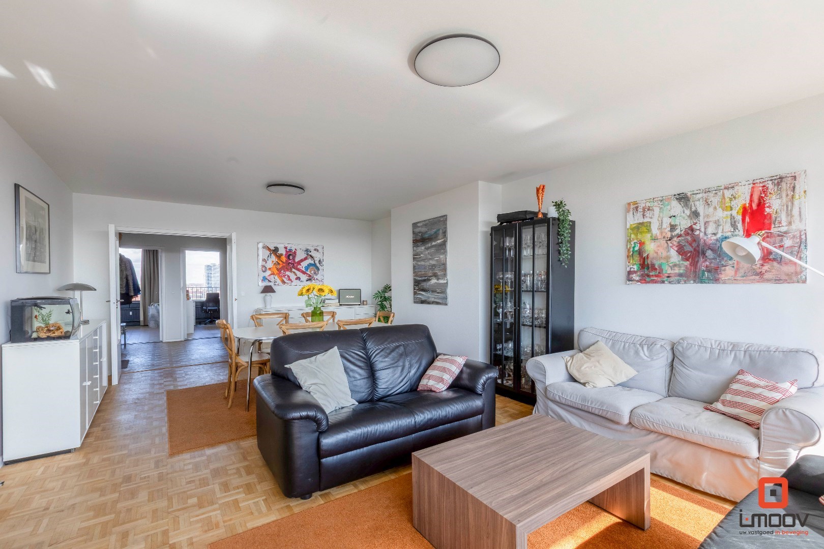 Prachtig, instapklaar 2 slaapkamer appartement met een open en wijds zicht op de stad 