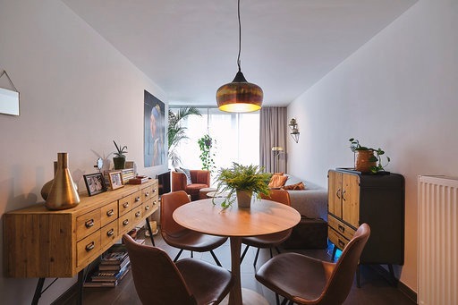 Centraal gelegen, knus appartement met 1 slaapkamer 