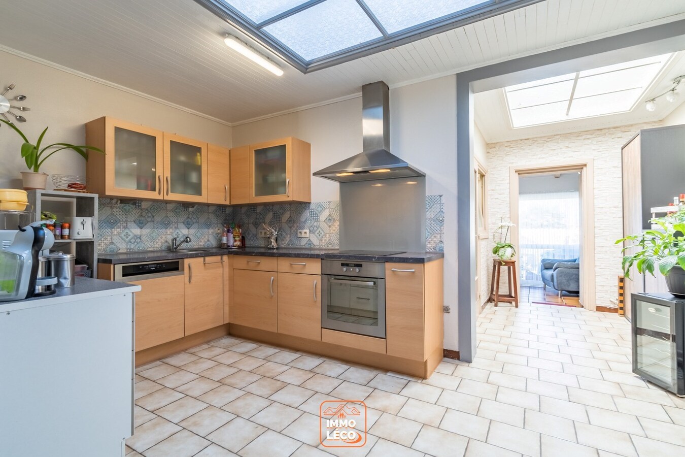 Maison 3 chambres en excellent état d’entretien avec jardin 