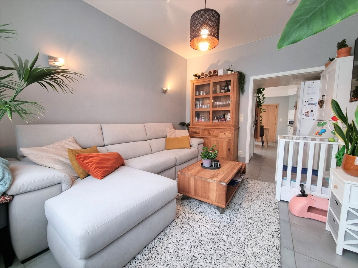 Leuke woning met mooi terras en achteruitgang te Heist 