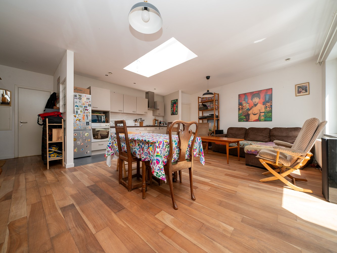 Recent 2-kamer gelijkvloersappartement met 2 terrassen 