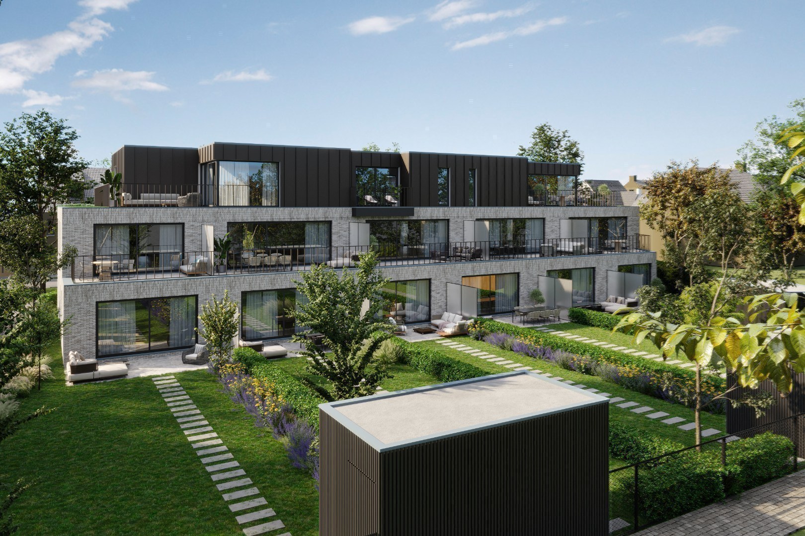 Appartement op de tweede verdieping 