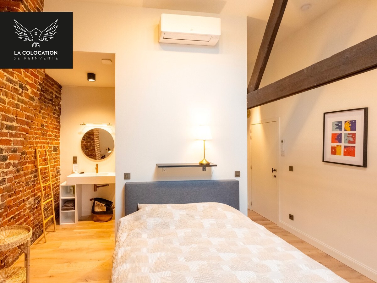 Chambre  en coliving dans une maison de caractère à Tournai ! 