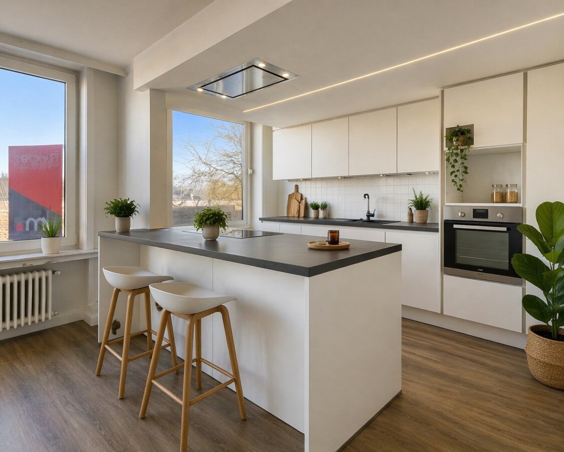 Ruim 2 slaapkamer appartement met terras te Kortrijk ! LOOFSTRAAT ! 