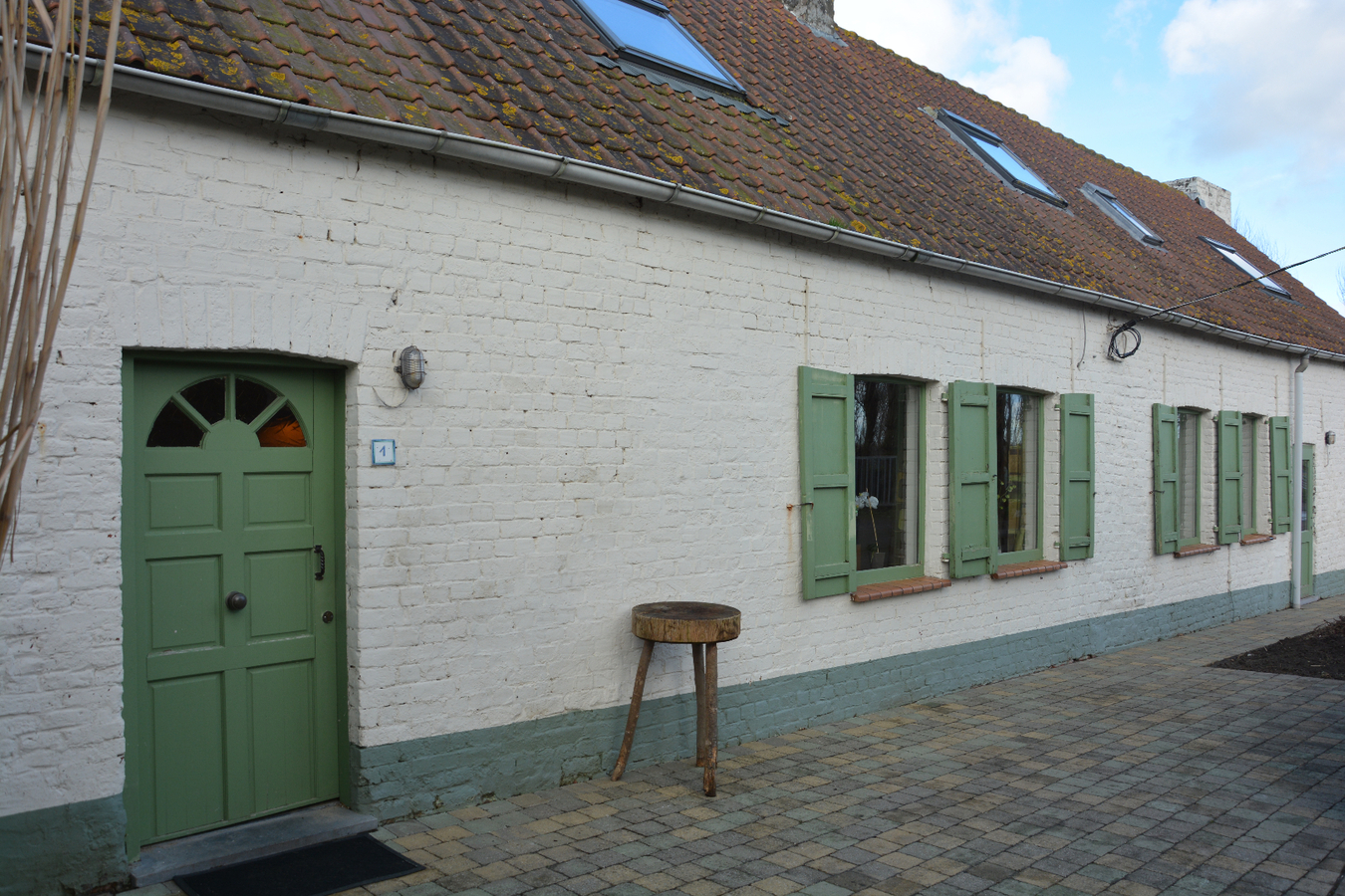 Unieke fermettewoning op rustige ligging 