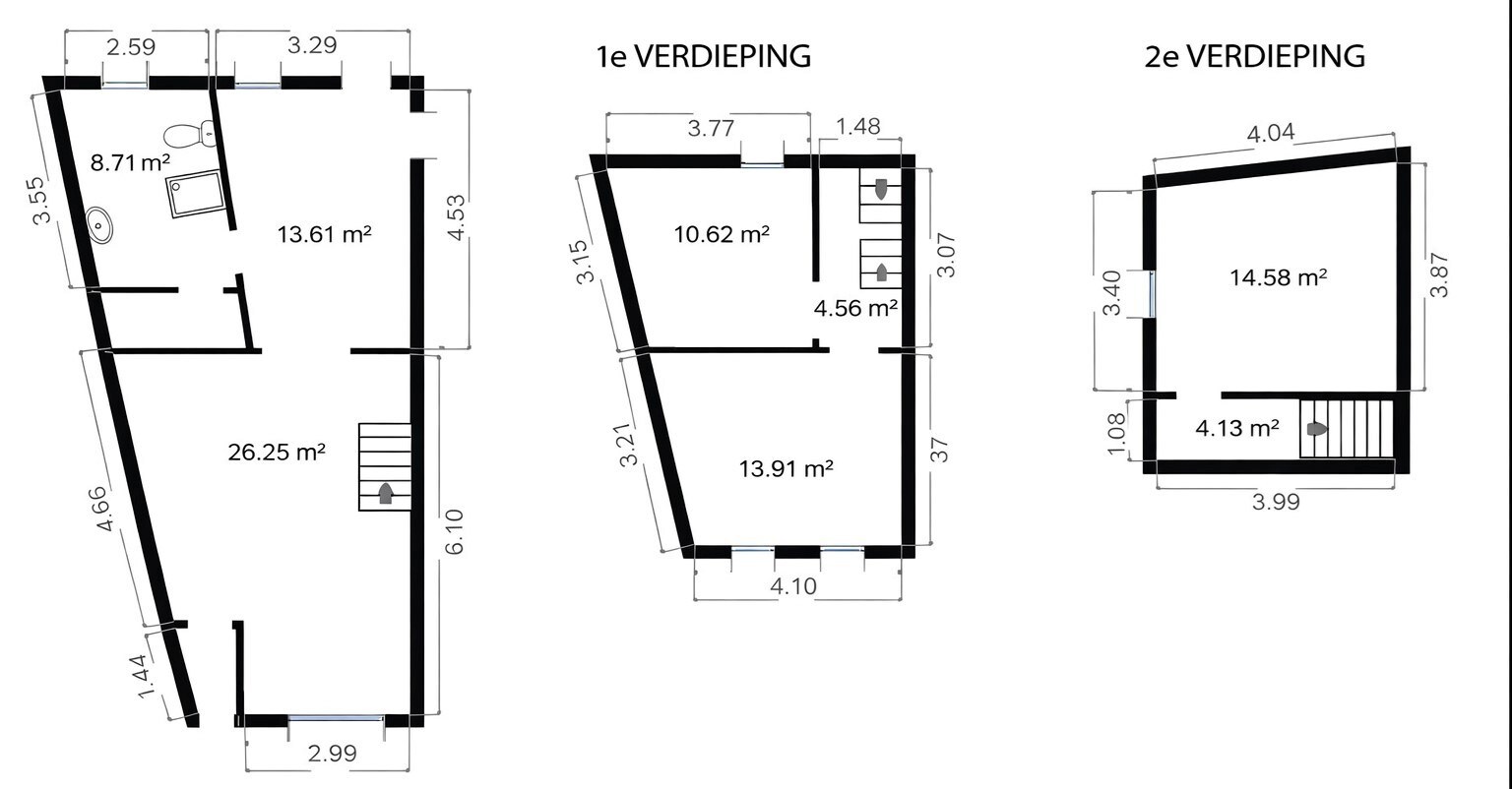 Instapklare woning te Harelbeke met 3 slaapkamers nabij het centrum ! 