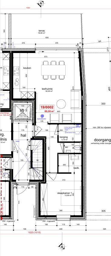 Gelijkvloers nieuwbouw appartement met 1 slaapkamer en tuin 