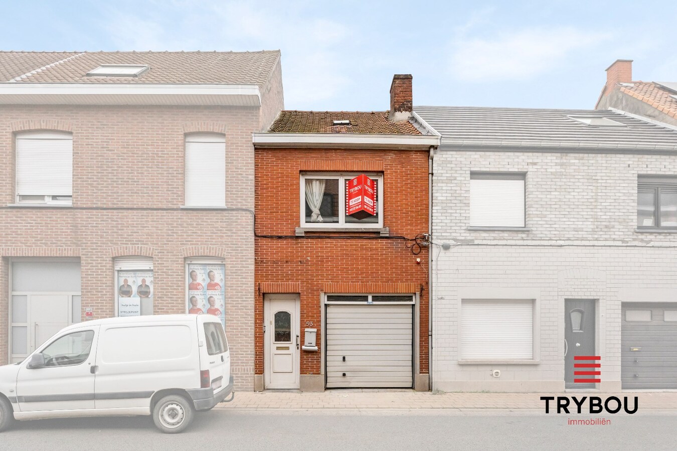 Verrassend ruime woning met garage in centrum Menen 
