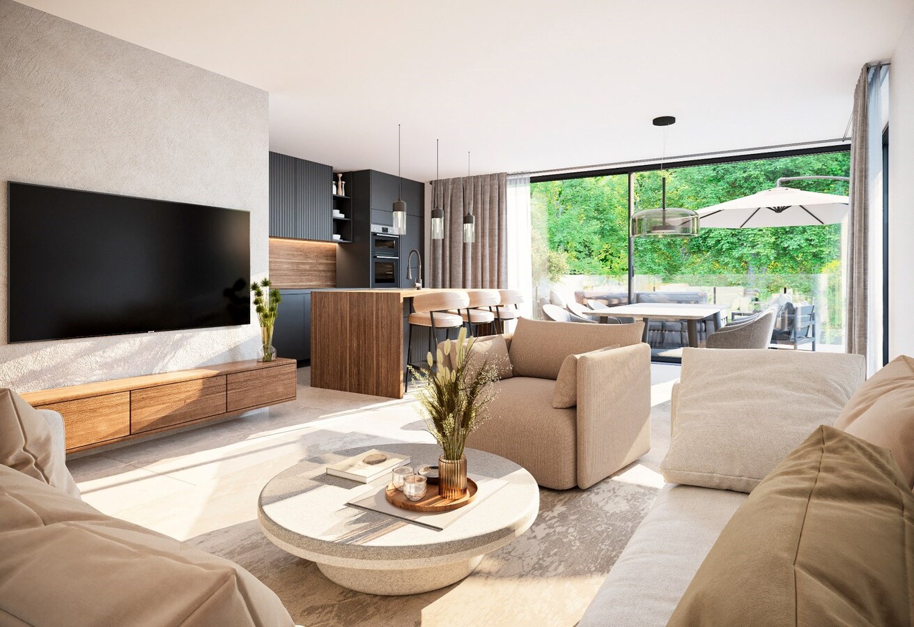 De Drieskens - Knap 2-slaapkamer appartement in het centrum van Kermt. 