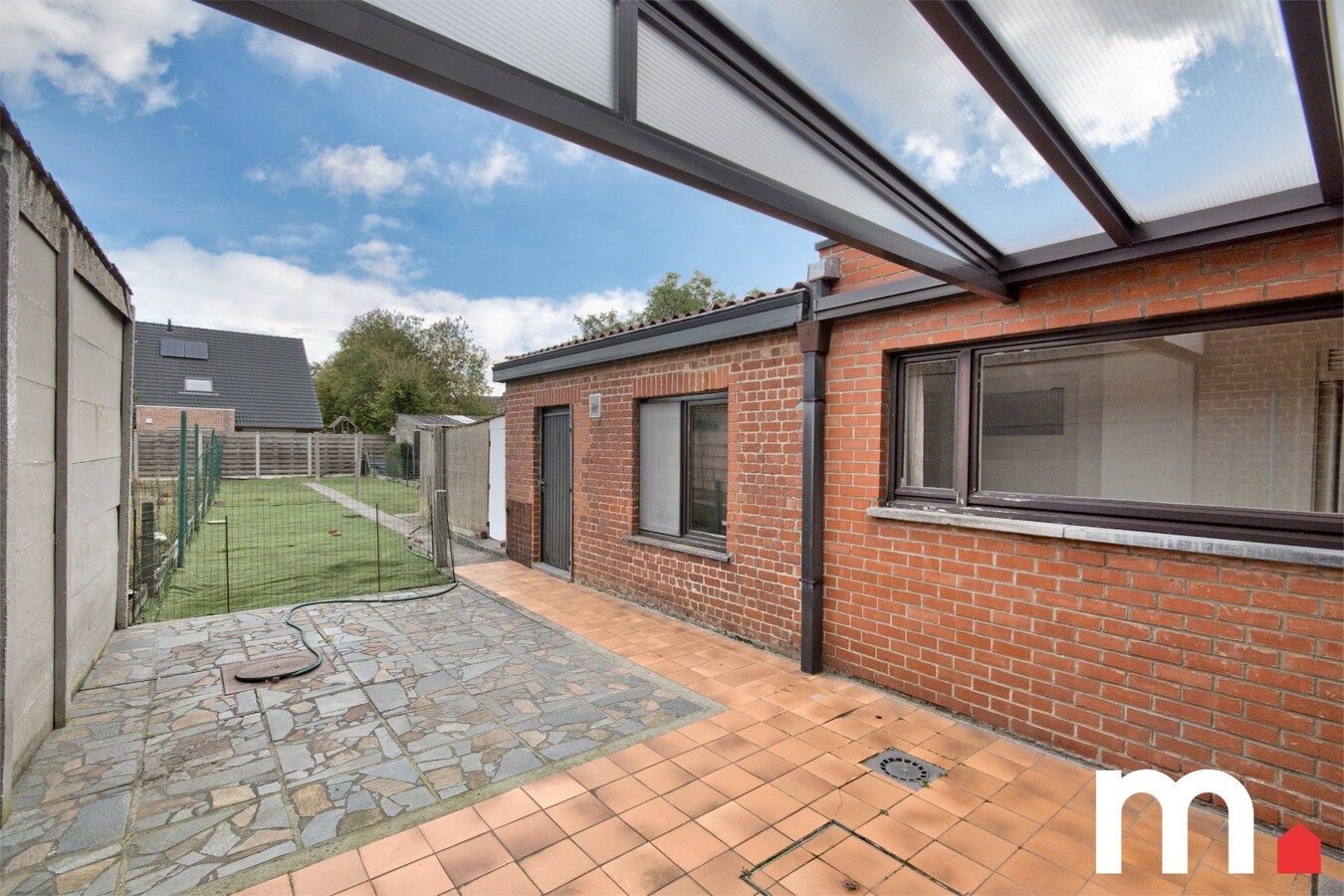 Verzorgde op te frissen woning met garage te Wervik ! 