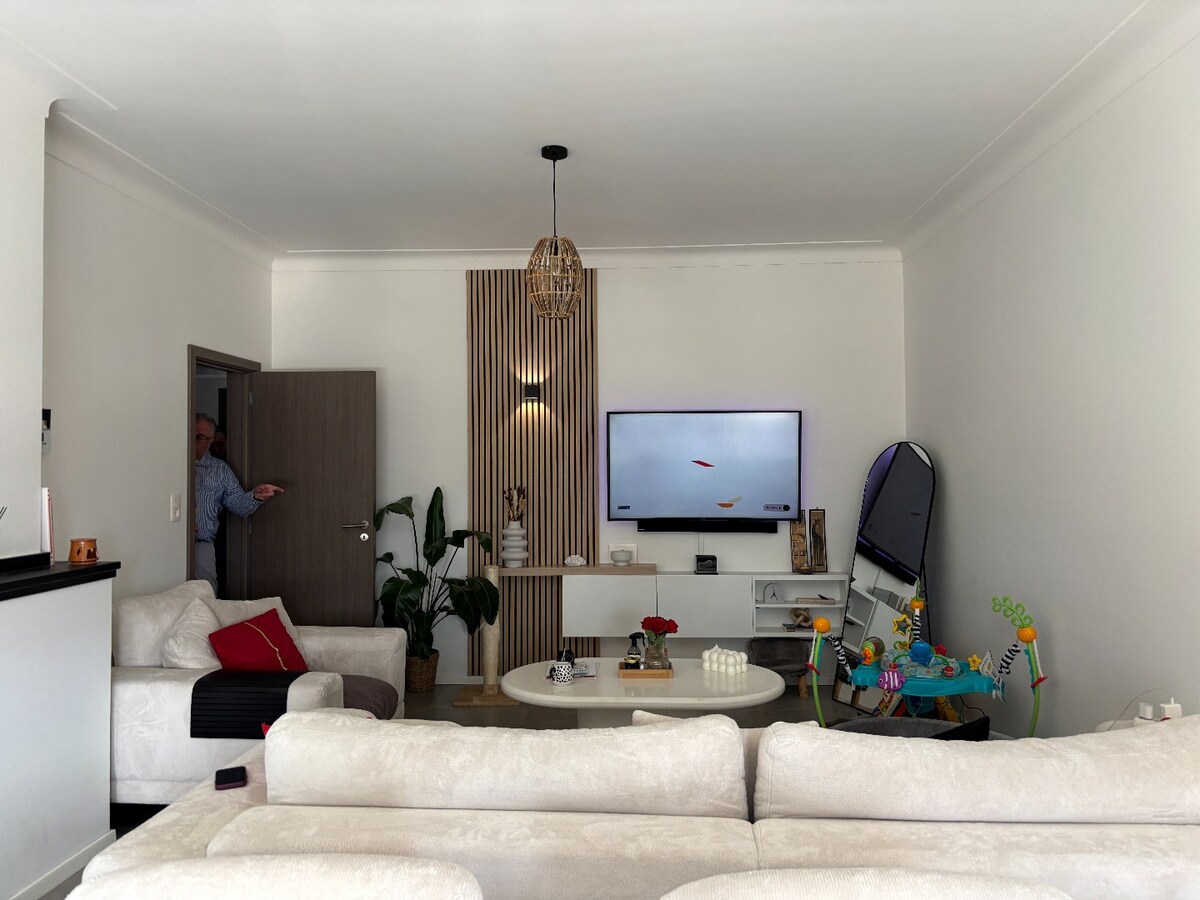Energiezuinig appartement met 2 slaapkamers en garage 