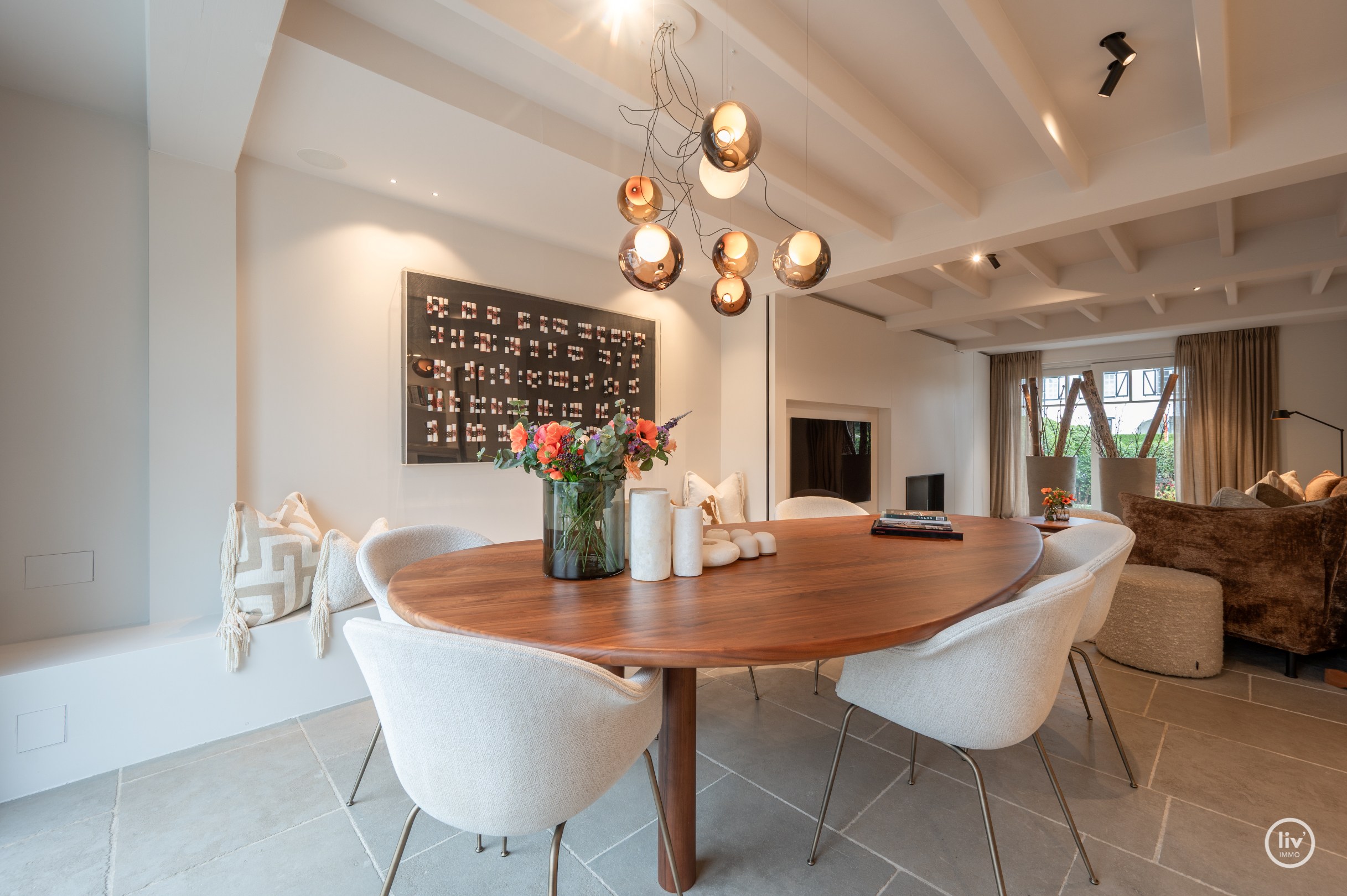 Exclusieve koppelvilla met verfijnde afwerking op toplocatie in het Zoute 