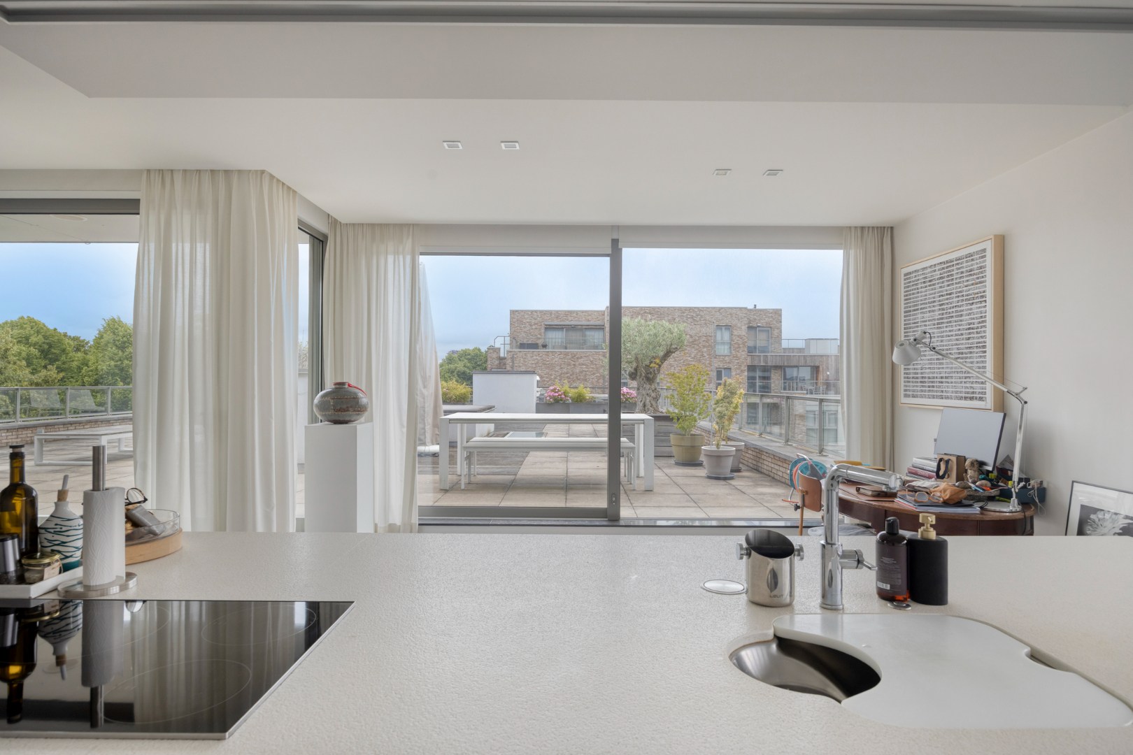 Unieke penthouse met mega-terras en schitterend zicht op de Wallen en de Basiliek van Tongeren 