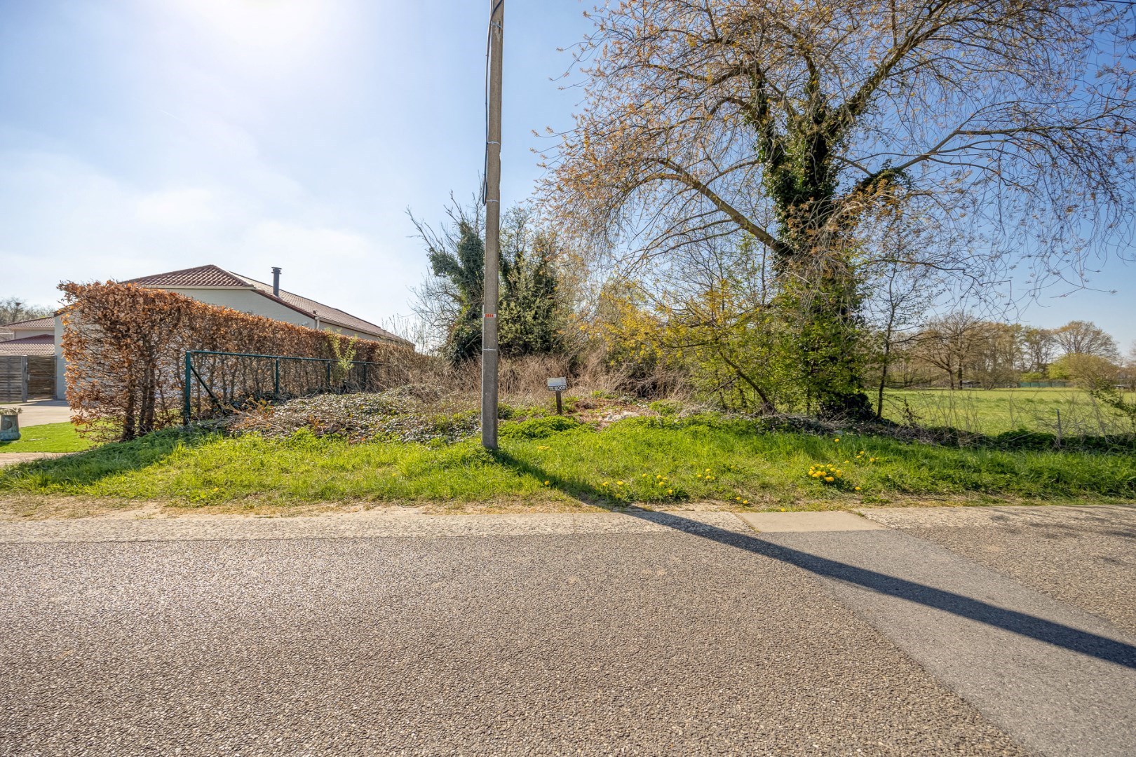 Charmante bouwgrond in rustige omgeving 