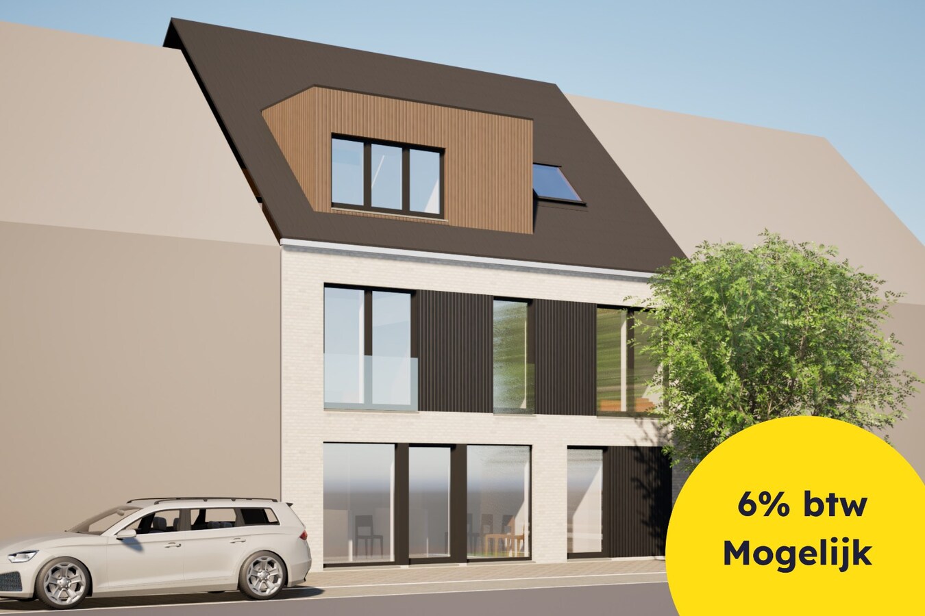 Te koop | Met Optie / reservatie dak appartement - Oostende