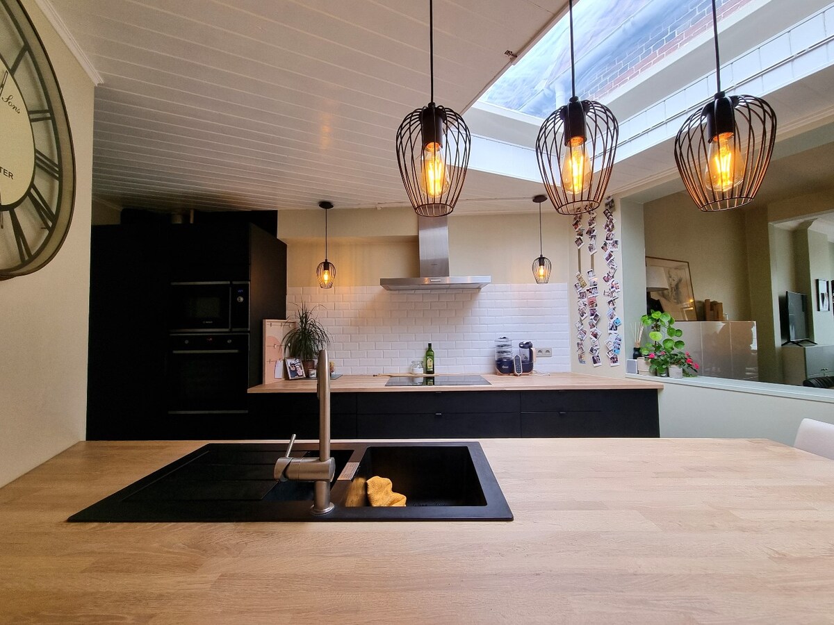 Toffe woning met zeer diepe tuin (467m²) te Koolkerke 