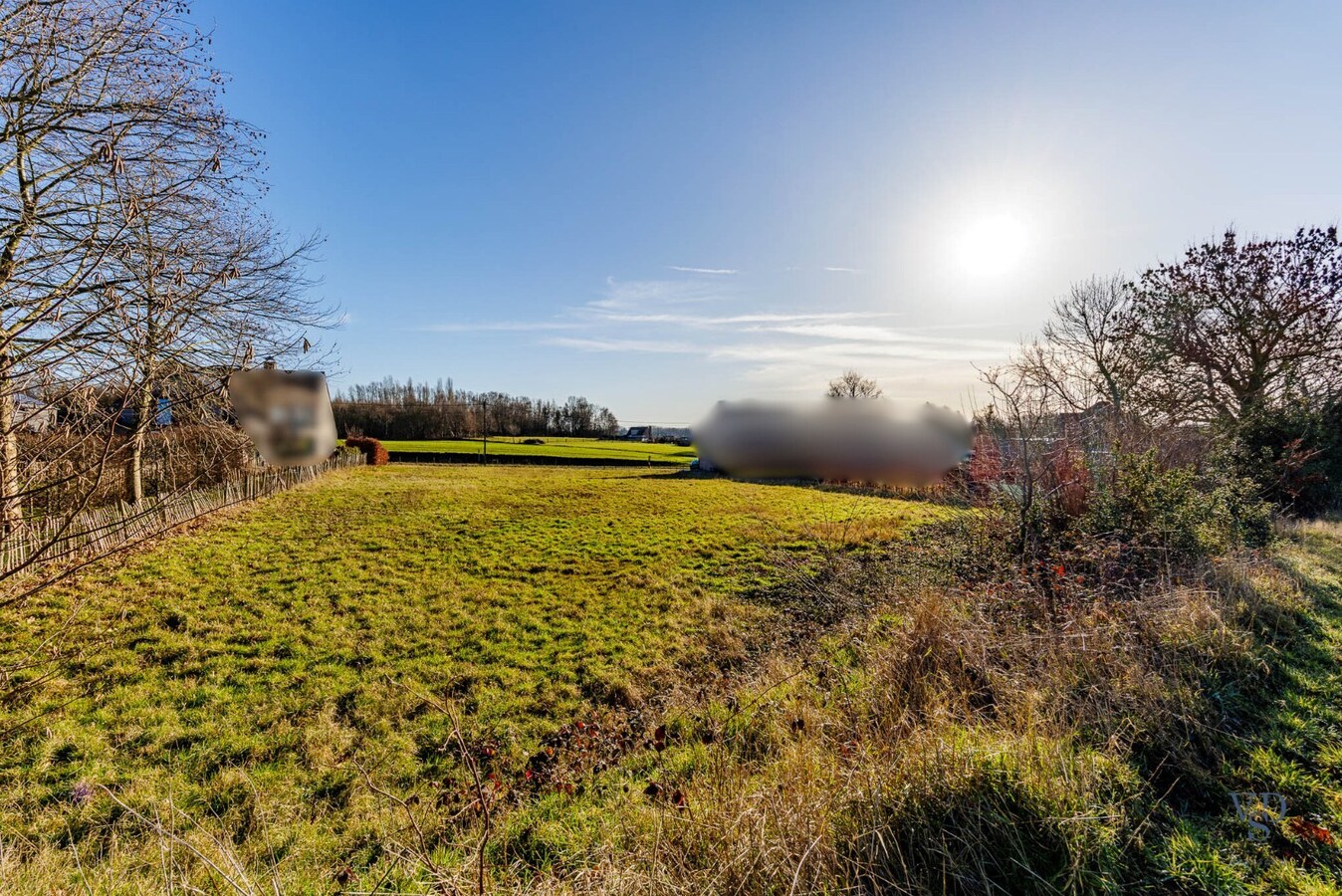 Uitzonderlijke bouwgrond voor open bebouwing. 
