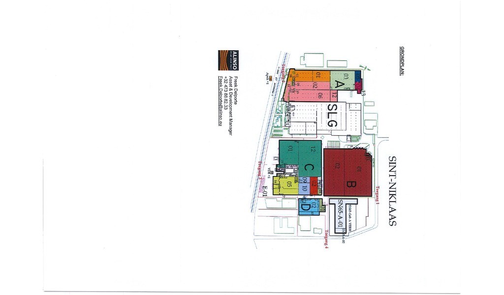 Magazijnen te huur vlakbij afrit E17 in Sint-Niklaas