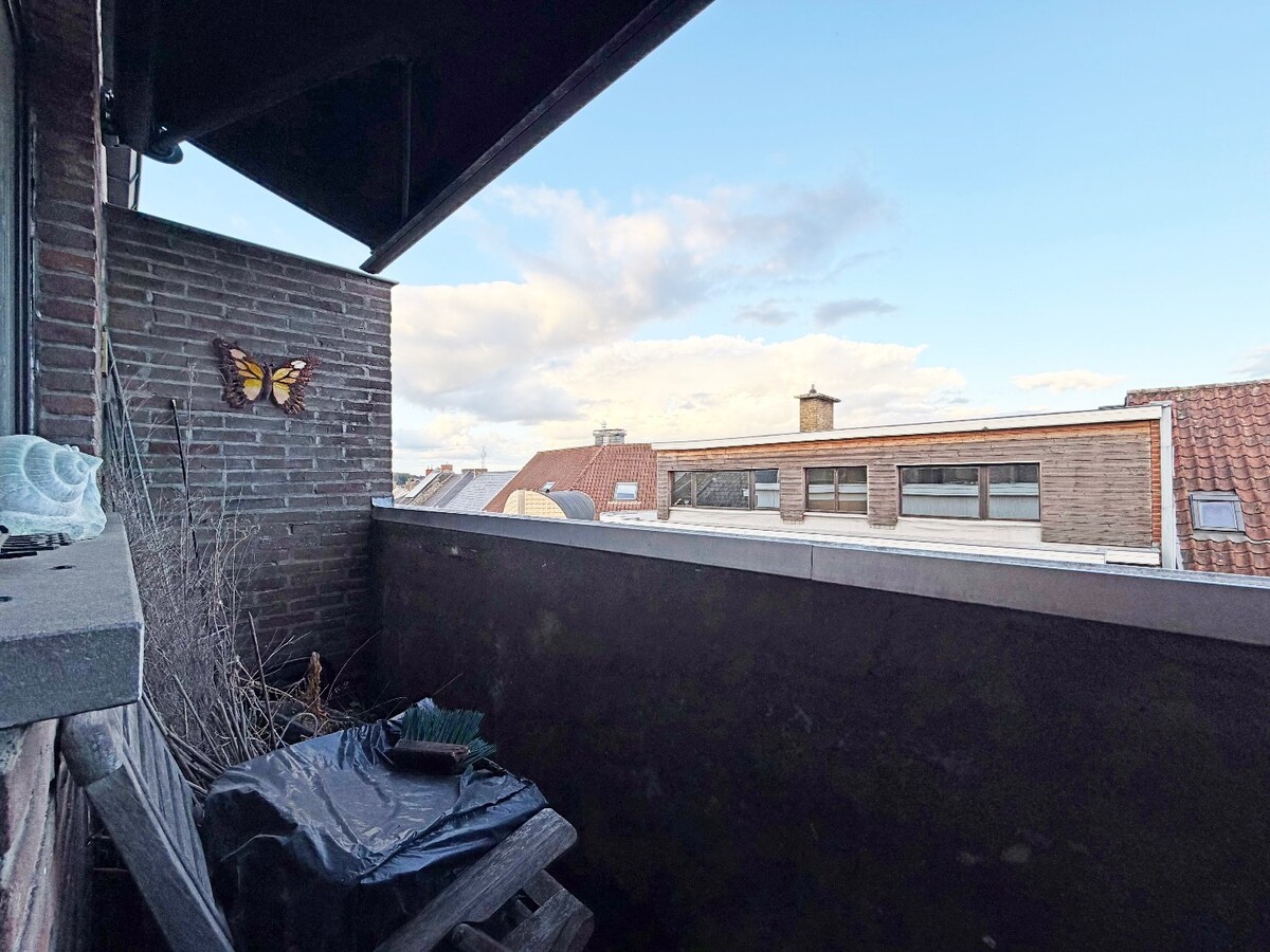 Energiezuinig tweekamerappartement met garage centrum Zottegem 